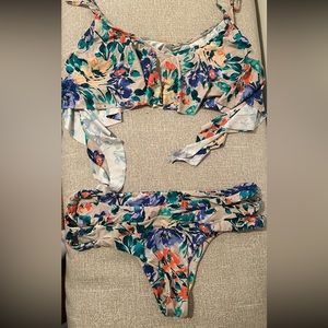 Two piece floral O’Neill swimsuit
